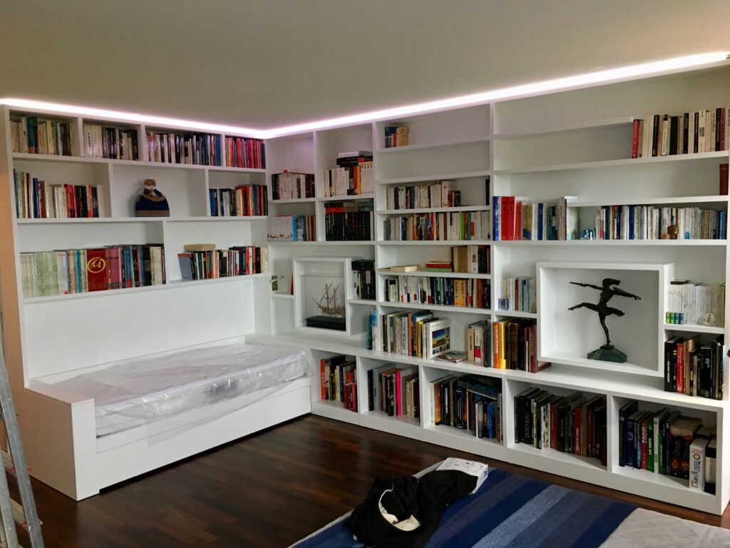 Montage Bibliothèque sur mesures