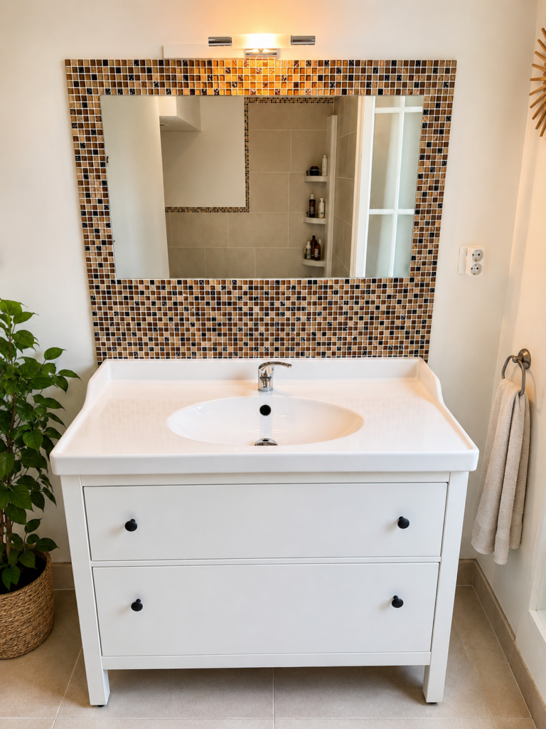 Meuble + vasque s.d.b